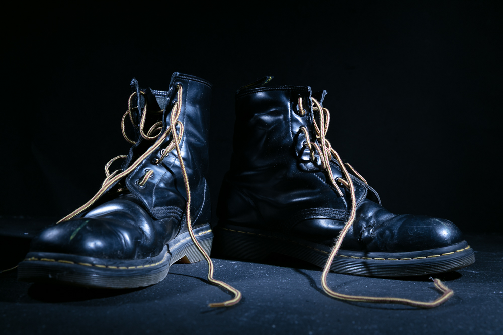 Boots in the Studio, 2023, Canon 5D