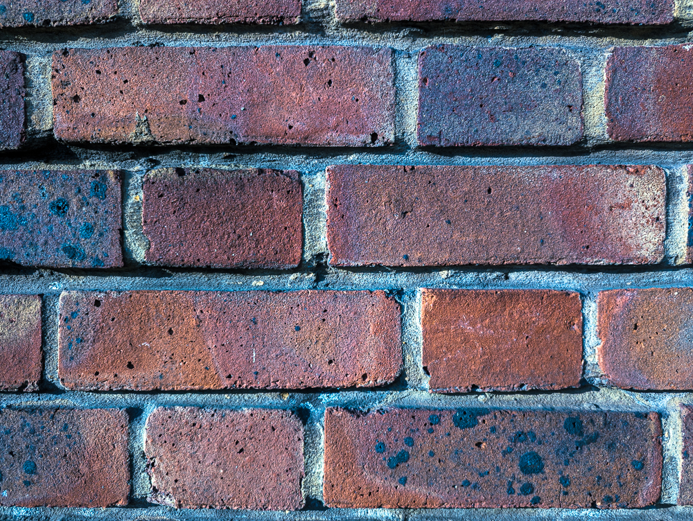 Red brick wall, Waterloo area, Pixel 7 pro