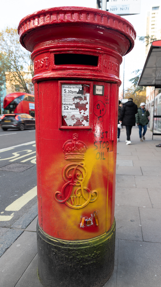Postbox, New Kent Road, Canon 6D