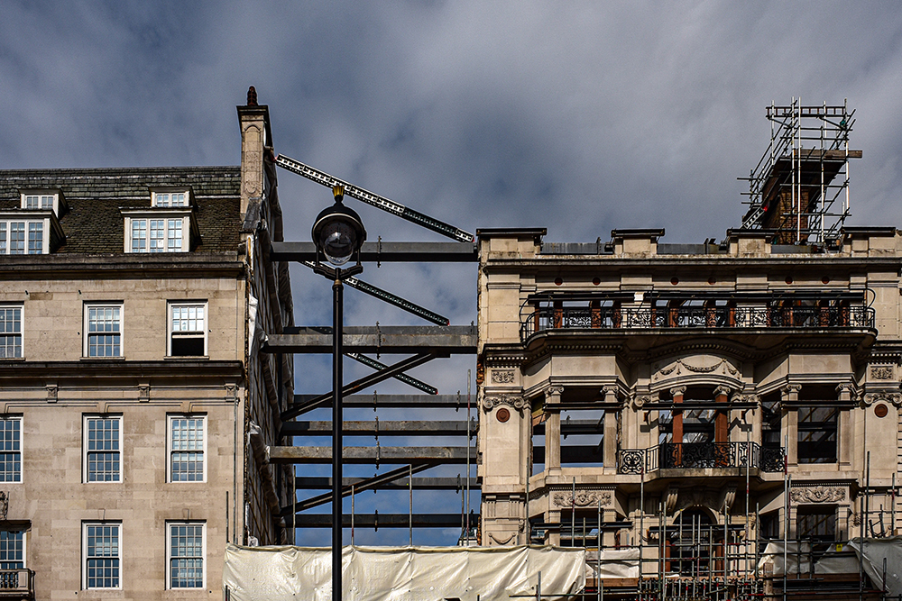 Under construction: building work in London